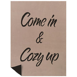 Come In And Cozy Up Cotton Throw