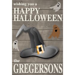 Personalized Halloween Art Canvas