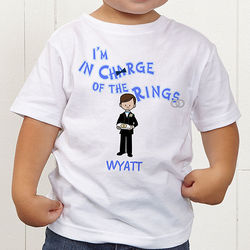 Personalized Ring Bearer Toddler T-Shirt