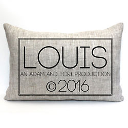 Personalized Production of Parents Baby Pillow