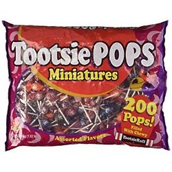 200 Miniature Tootsie Pops