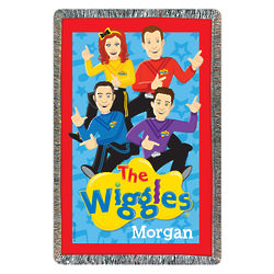 The Wiggles Dancing Personalized Throw Blanket