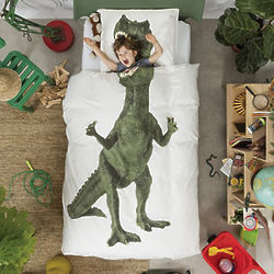T-Rex Dinosaur Twin Bedding