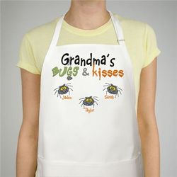 Bugs and Kisses Personalized Halloween Apron