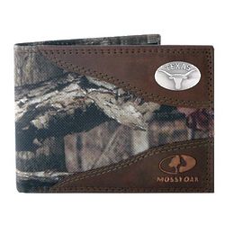 Texas Longhorns Mossy Oak Bi-Fold Wallet