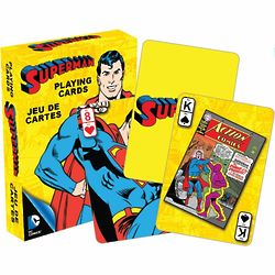 Retro Superman Playing Cards