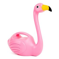 Pink Flamingo Watering Can
