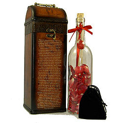Enchanted Love Sentimental Messages Bottle