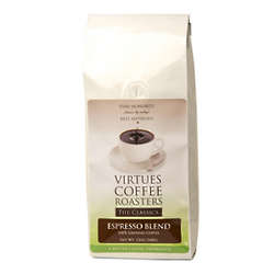 Virtues Coffee Roasters Espresso Ground Coffee