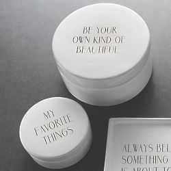 Be Your Own Kind of Beautiful & My Favorite Things Trinket Boxes
