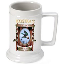 Duck Camp Personalized Beer Stein