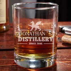 Eastham Olympia Personalized Whiskey Glass