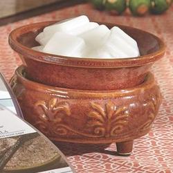 Red Rock Candle Warmer with Dish
