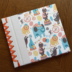Baby's First Memory Book with Circus Design