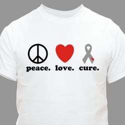Peace Love Cure Diabetes T-Shirt