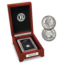First US Silver Coin Denomination: Half Dime and Display