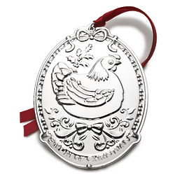 Towle 2014 Silver Plated 12 Days of Christmas Ornament
