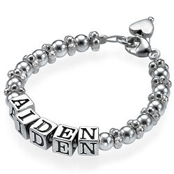 Classic Sterling Silver Baby Bracelet