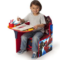 Marvel Spider-Man Chair Desk with Storage