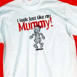 Look Like Mummy Personalized Halloween Youth T-Shirt