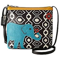Caraway North-South Elephant Crossbody Handbag