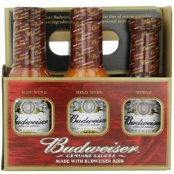 Budweiser BBQ Sauce Gift Set