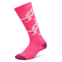 Women's Lace Up for the Cure Over the Calf Socks