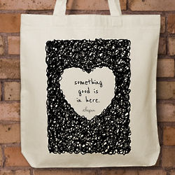 Good Things Small Canvas Tote