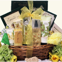 Vanilla Orchid Spa Luxuries Mother's Day Spa Gift Basket