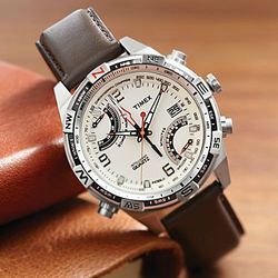 Fly-Back Compass Watch