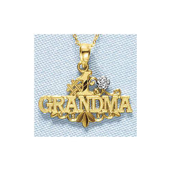Gold #1 Grandma Pendant