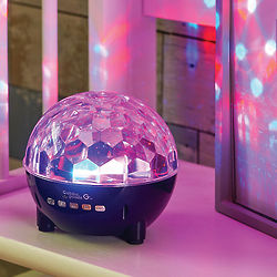 Portable Disco Ball Light-Up Bluetooth Speaker