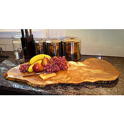 24 Inch Spaulted Maple Serving Board