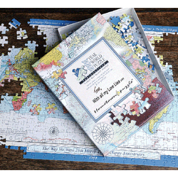Personalized World Map Puzzle