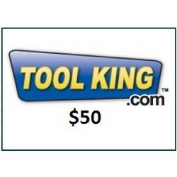 Tool King $50 Internet Gift Card