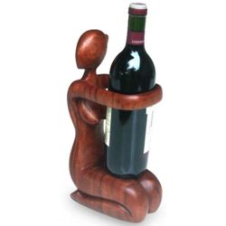 The Offering Wood Wine Bottle Holder
