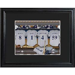 Milwaukee Brewers Personalized Clubhouse Print