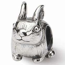 Bunny Rabbit Charm Bead - Pandora Compatible