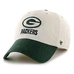 Men's Green Bay Packers Cleanup Baseball Cap in White