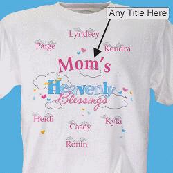 Heavenly Blessings Personalized T-Shirt