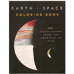 Earth Space Coloring Book