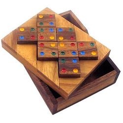 Color Match 8-Pieces Wood Puzzle