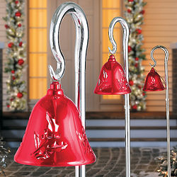 Musical Pathway Red Christmas Bells
