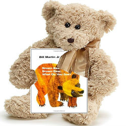 Brown Bear Children's Book and Bear Gift Set