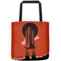To The Moon And Back Tote Bag