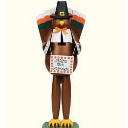 Wooden Turkey Nutcracker