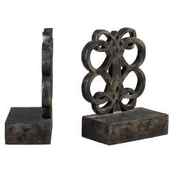 Decorative Bronze Bookends