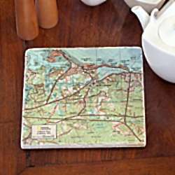 Tumbled Marble My Town Trivet