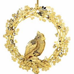 2015 Gold Ornament Collection