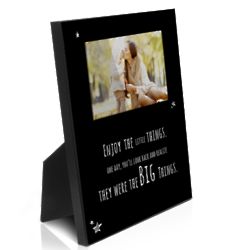 Enjoy the Little Things Vertical Picture Frame
